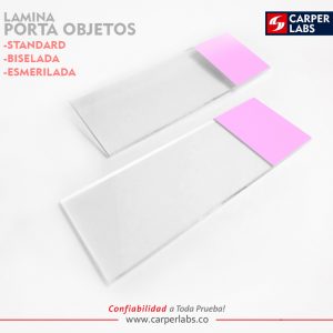 Lamina portaobjetos - CARPER LABS- Almacenamiento-de-muestras-y-objetos-para-laboratorio